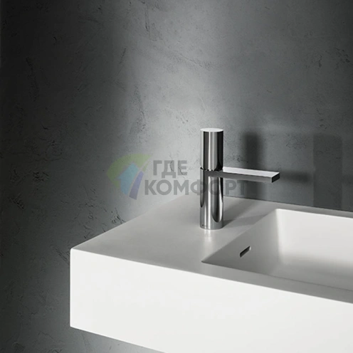 Смеситель для раковины Fantini Milano с нажимным донным клапаном, хром (31 02 3004F) - фото 1