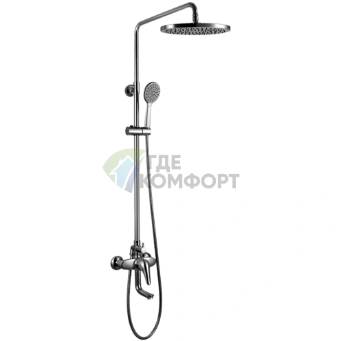 Элегантная душевая стойка Lemark Poseidon LM4262C для современной ванной комнаты - фото 1