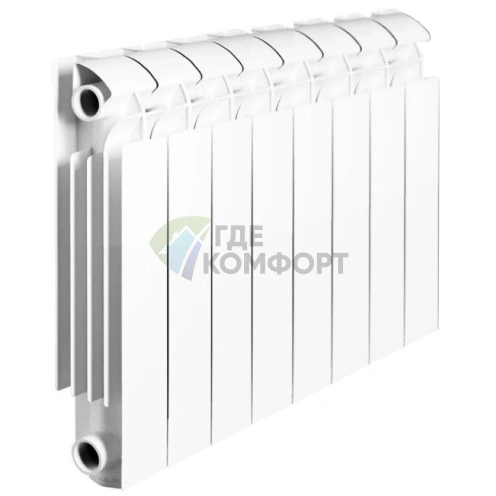 Радиатор Global Sfera 350 8 секции биметаллический - фото 1