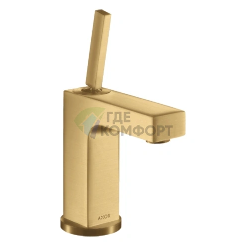 Смеситель для раковины AX Citterio в цвете шлифованное золото (39018250) - фото 1