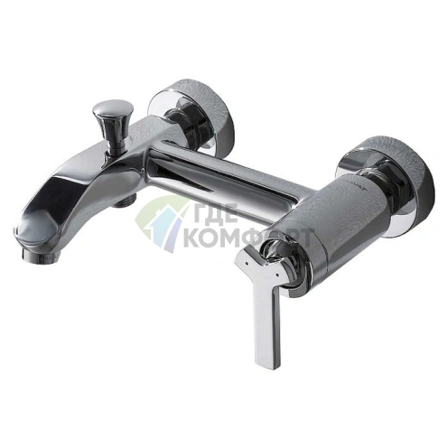 Смеситель для ванны с душем Bravat Waterfall F673107C-01 - фото 1