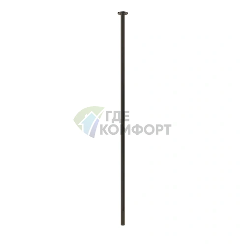 GESSI INCISO Излив потолочный для удаленного управления, длина 150-1900 мм, цвет Nero XL (58299#299) - фото 1