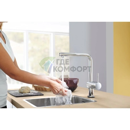 Смеситель Grohe Minta Touch 31360001 для кухни с сенсорным управлением - фото 5