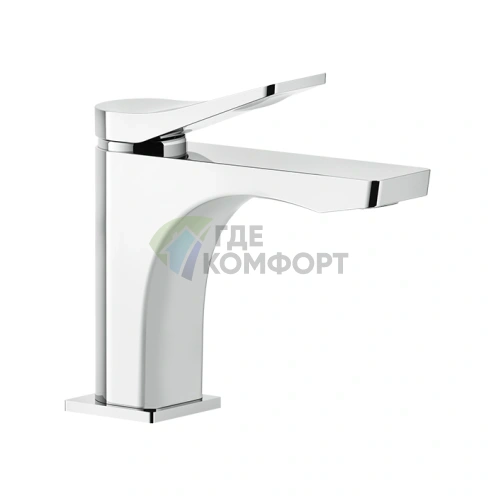 Смеситель для раковины GESSI Rilievo однорычажный, хром (59006#031) - фото 1