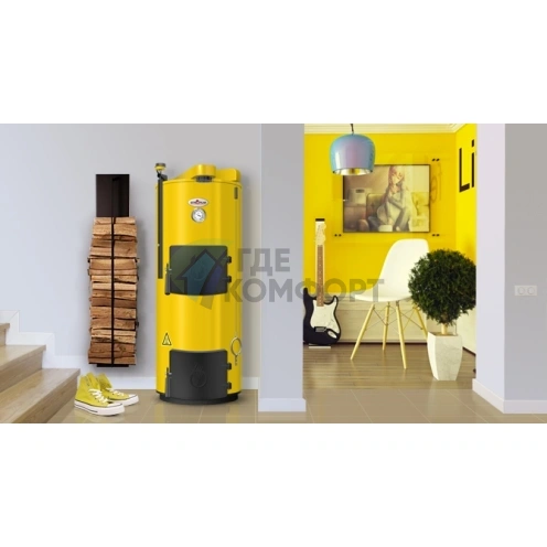 Котёл твердотопливный Stropuva Mini S-8U (8кВт) напольный - фото 8