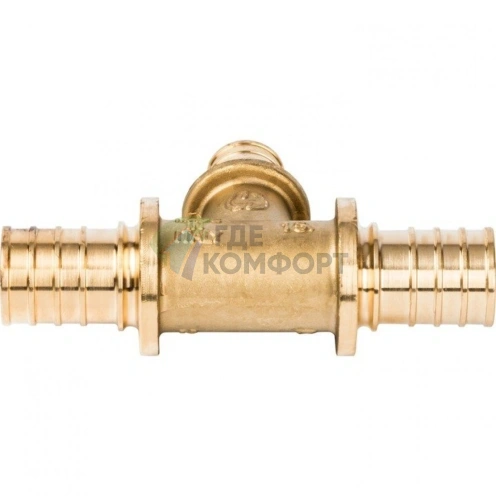 Stout Тройник переходной 25x20x25 для труб из сшитого полиэтилена аксиальный - фото 12