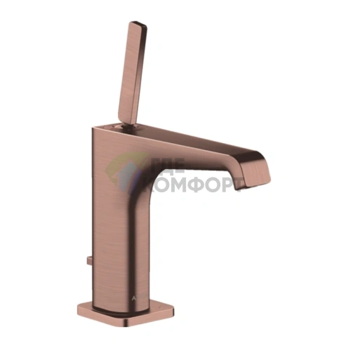 Смеситель для раковины AX Citterio E 125 в цвете шлифованное красное золото (36100310) - фото 1