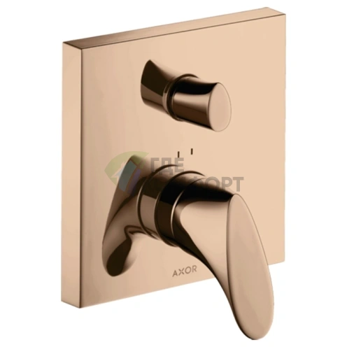 Смеситель для ванны AX Starck Organic в элегантном красном золоте (12415300) - фото 1