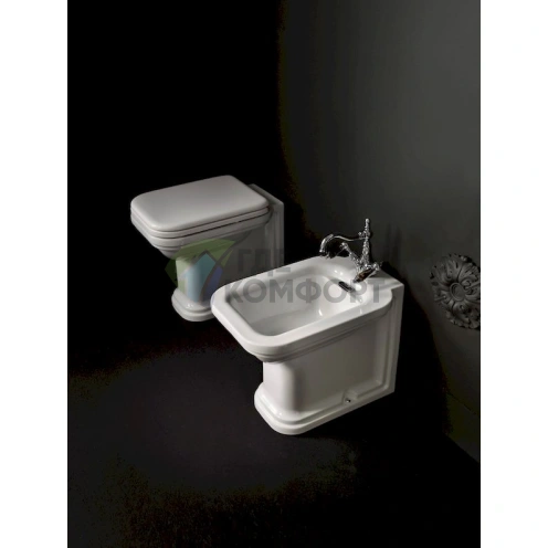 Унитаз приставной Kerasan Waldorf 55 см - фото 3