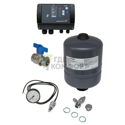 Комплект для поддержания постоянного давления без насоса Grundfos SQE - фото 2