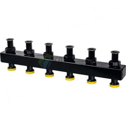 Stout распределительный коллектор отопления 3(5) контуров DN 25 с теплоизоляцией - фото 1