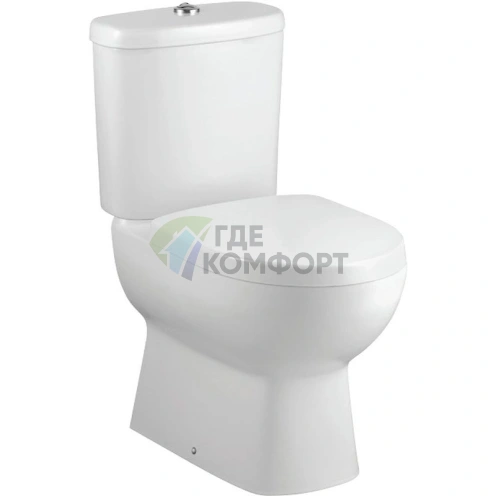 Унитаз-компакт Jacob Delafon Panache E1370 с системой антивсплеска - фото 1