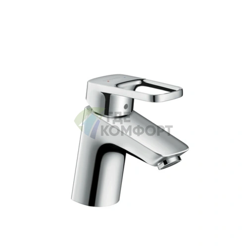 Смеситель для раковины Hansgrohe Logis Loop с донным клапаном, хром (71150000) - фото 1