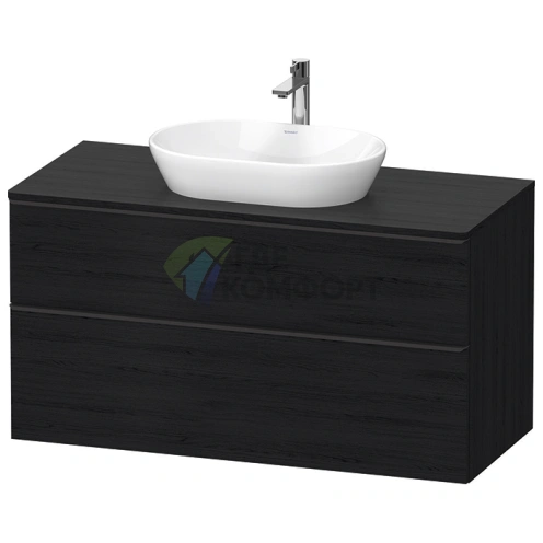 Подвесная тумба Duravit D-Neo с 2 ящиками, Black Oak (DE496901616) - фото 1