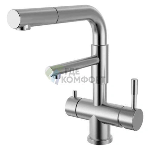 Стильный смеситель Zorg Inox Arcade для вашей кухни - фото 1