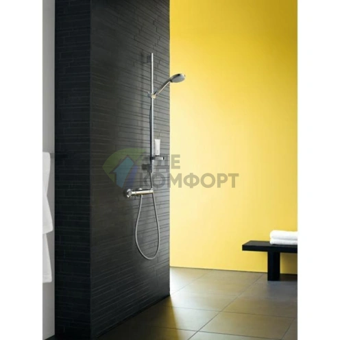 Душевой набор HG Croma 100 Multi с функцией 3-в-1 и комплектом аксессуаров в цвете хром (27775000) - фото 1