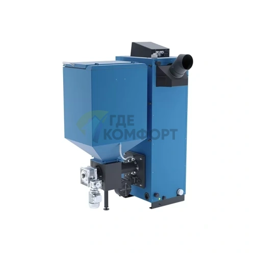 Напольный твердотопливный котел с автоматикой Zota Optima 15 (15кВт) - фото 4