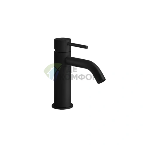 Смеситель GESSI 316 для раковины: черный матовый, без лишних деталей (54002#299) - фото 1