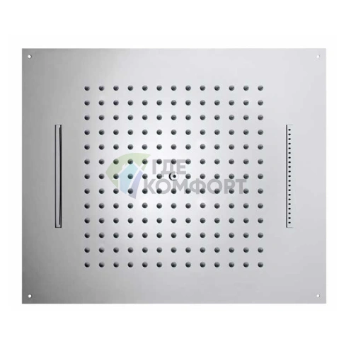 Верхний душ BOSSINI DREAM/3 570x470 мм с 3 режимами (дождь, каскад, водопад) в хроме (H38927.030) - фото 1