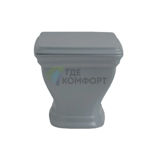 Унитаз подвесной Artceram CIVITAS 36x54 см с системой монтажа, цвет Grigio Acquarello (CIV001 34 00) - фото 1