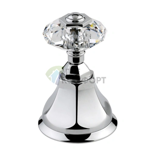 Запорный вентиль Nicolazzi Teide 1/2 с хромированной ручкой Crystal Handle (1912CR15) - фото 1
