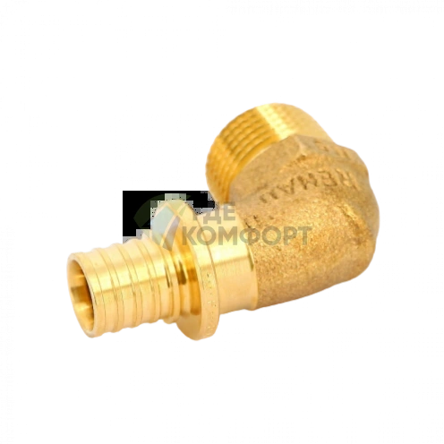 Уголок-переходник с наружной резьбой 16-R 1/2 RX+ REHAU (РЕХАУ - 14563471001) - фото 3
