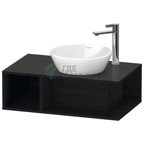 Подвесная тумба Duravit D-Neo: компактность и стиль в цвете Black Oak (DE493801616) - фото 1