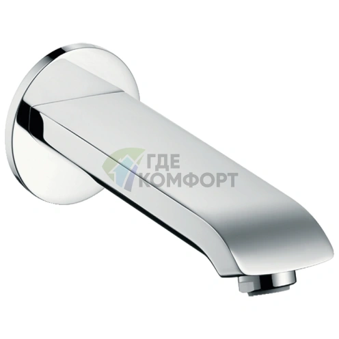 Смеситель для ванны Hansgrohe Metris, 165 мм, хром (31494000) - фото 1