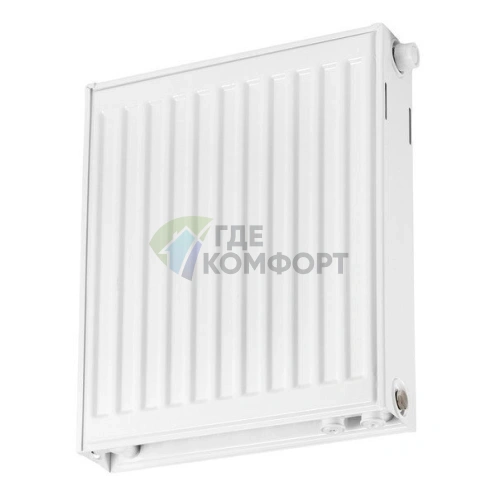 Стальной двухпанельный радиатор Axis Ventil 22 500 x 400 с нижним подключением - фото 1