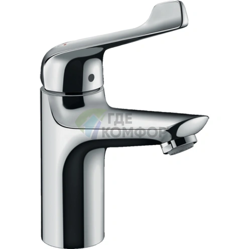Смеситель для раковины Hansgrohe Novus Care с донным клапаном, хром (71921000) - фото 1