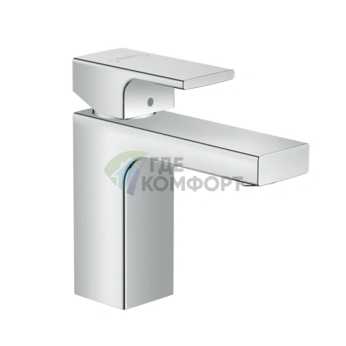 Смеситель для раковины Hansgrohe Vernis Shape 100, хром (71569000) - фото 1