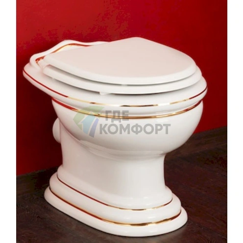 Приставной унитаз Migliore Milady D1 в полной комплектации - фото 2