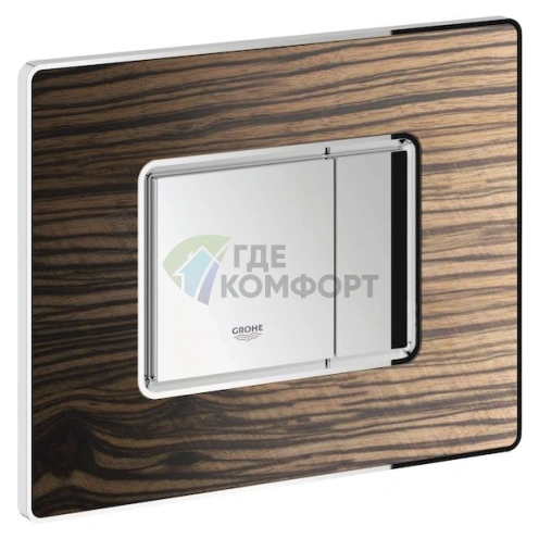 Кнопка смыва для унитаза Grohe Skate Cosmopolitan 38849HR0 макассар - фото 2