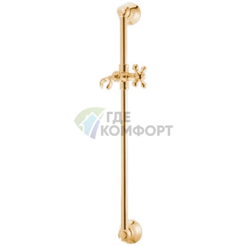 Золотая душевая штанга Nicolazzi Doccia 54.5 см (C8071GB) - фото 1
