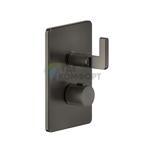 Термостатический смеситель GESSI INCISO для наружного монтажа, цвет Nero XL (58132#299) - фото 1
