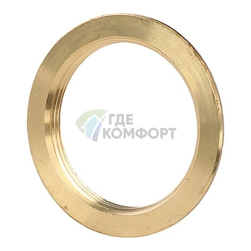 Контргайка STOUT с упором 2 латунная - фото 3