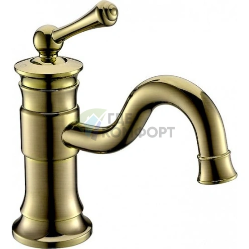 Смеситель для раковины Timo Adelia 6061/02F в элегантном античном стиле - фото 1