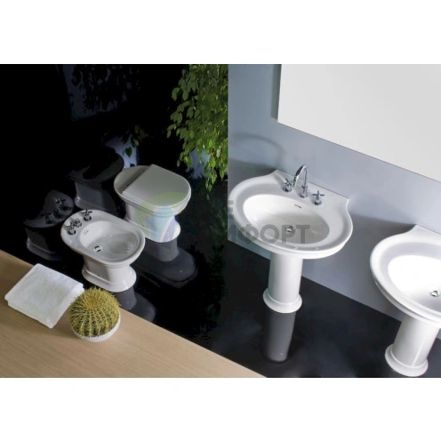 Приставной унитаз Hatria Dolcevita с горизонтальным выпуском - фото 6