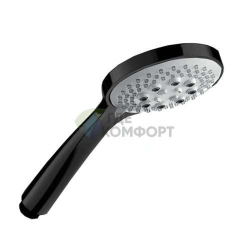 Ручной душ Almar EcoAir EMOTION: 3 режима, экономия воды, матовый черный (E082069.MB) - фото 1