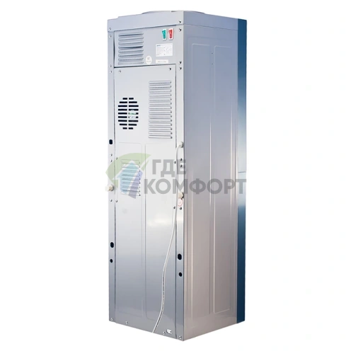 Кулер для воды AquaWork AW 16LD/EN серебристо-синий - фото 4