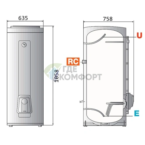 Водонагреватель Ariston PLATINUM SI 150 M - фото 2