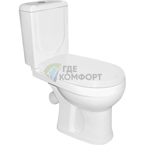 Унитаз-компакт Ирида стандарт от Оскольской керамики - фото 1