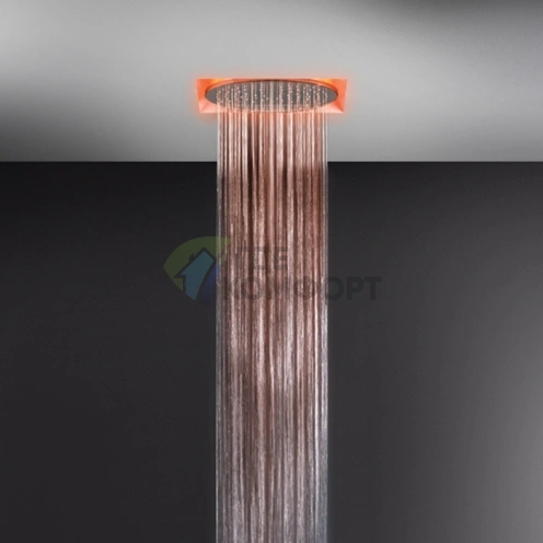 Накладная панель GESSI Minimali/Afilo 350 мм для встраивания в потолок (зеркальная сталь) (57018#238) - фото 1