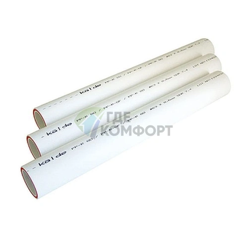 Труба PPRC Kalde Orange pipe армированная стекловолокном DN 63х8-6 PN 20 - фото 1