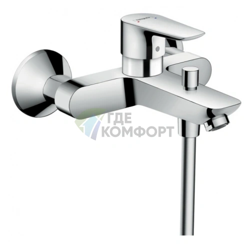 Смеситель для ванны Hansgrohe Talis E настенный, хром, излив 194 мм (71740000) - фото 1