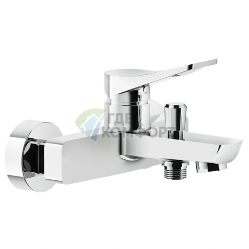 GESSI Rilievo Настенный смеситель для ванны с автоматическим переключателем душ-ванта (59013#031) - фото 1