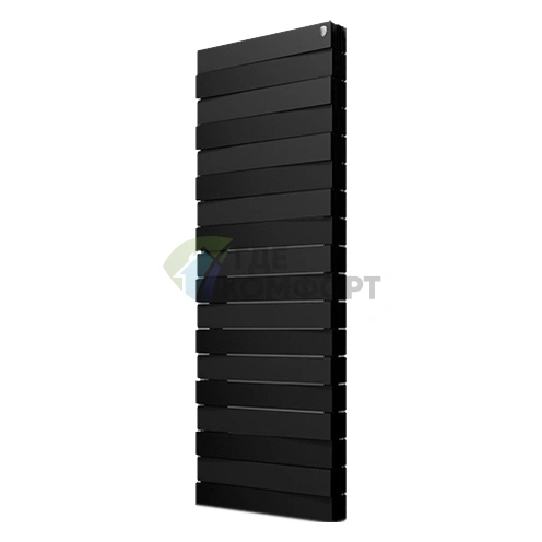 Радиатор биметаллический Royal Thermo Piano Forte Tower noir sable 18 секций - фото 1