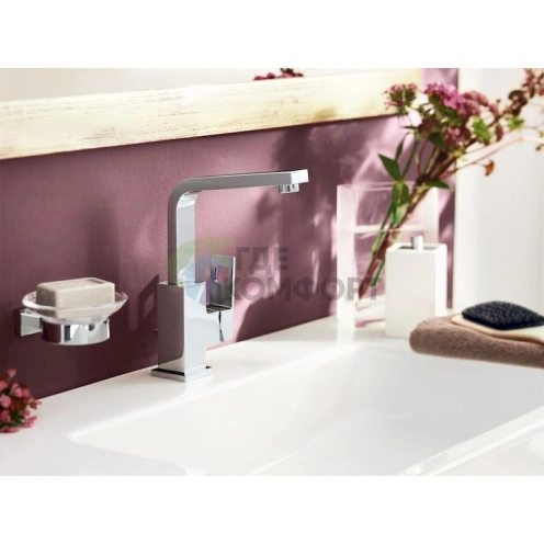 Смеситель для раковины Grohe Eurocube 23135000 с кубическим дизайном - фото 4