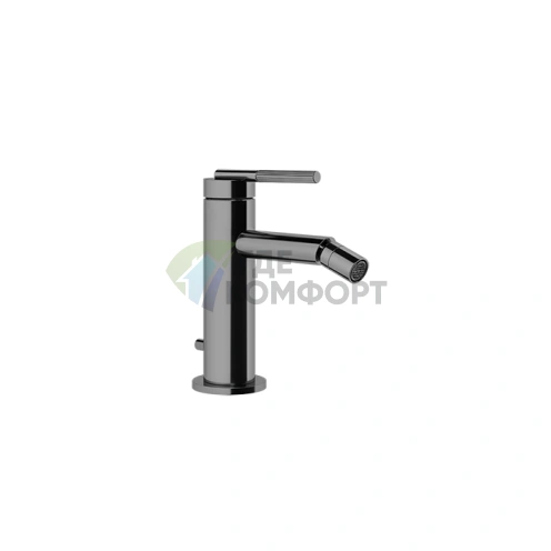 Однорычажный смеситель для биде GESSI INGRANAGGIO: настенный монтаж, цвет Black Metal Brushed PVD (63507#707) - фото 1