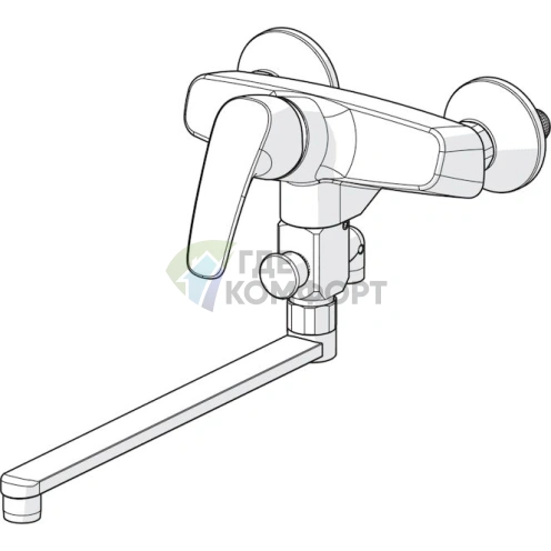 Универсальный смеситель Oras Safira 1073X - фото 2